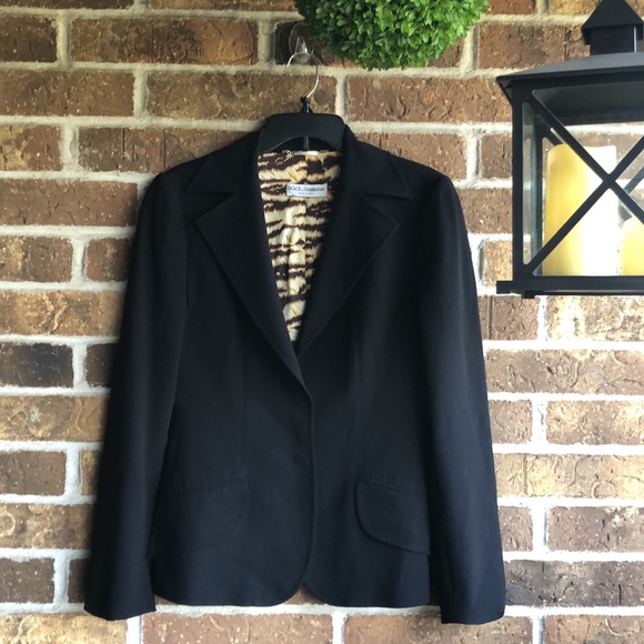DOLCE & GABBANA Black Blazer - Picture 2 of 14